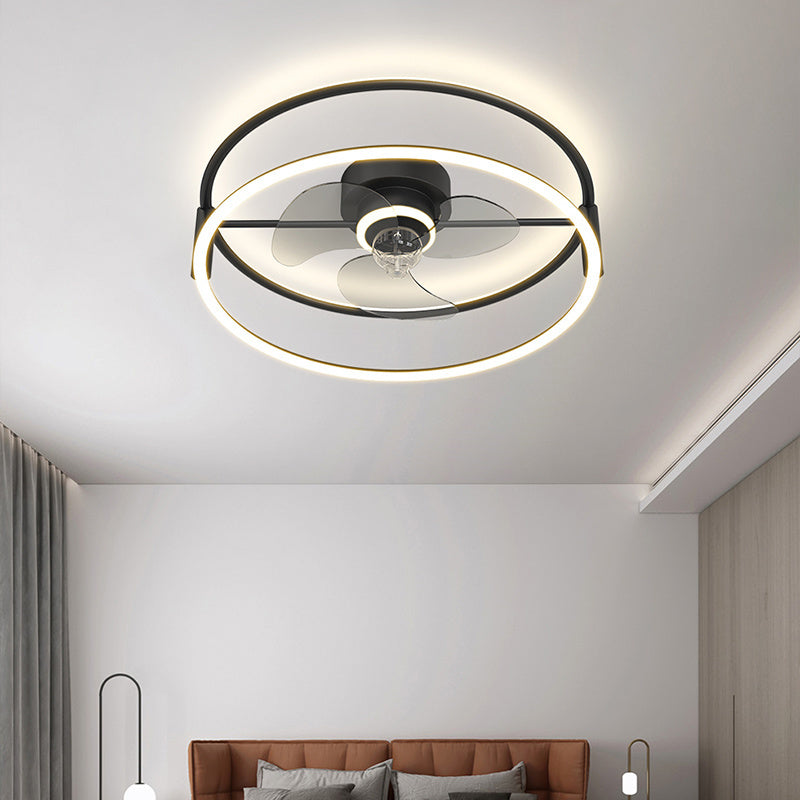 Modern Simple Ceiling Electric Fan Lamp - Mubimart - Ceiling Fans 