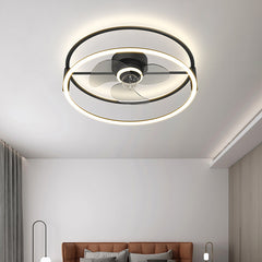 Modern Simple Dining Room Ceiling Fan Light - Mubimart -  