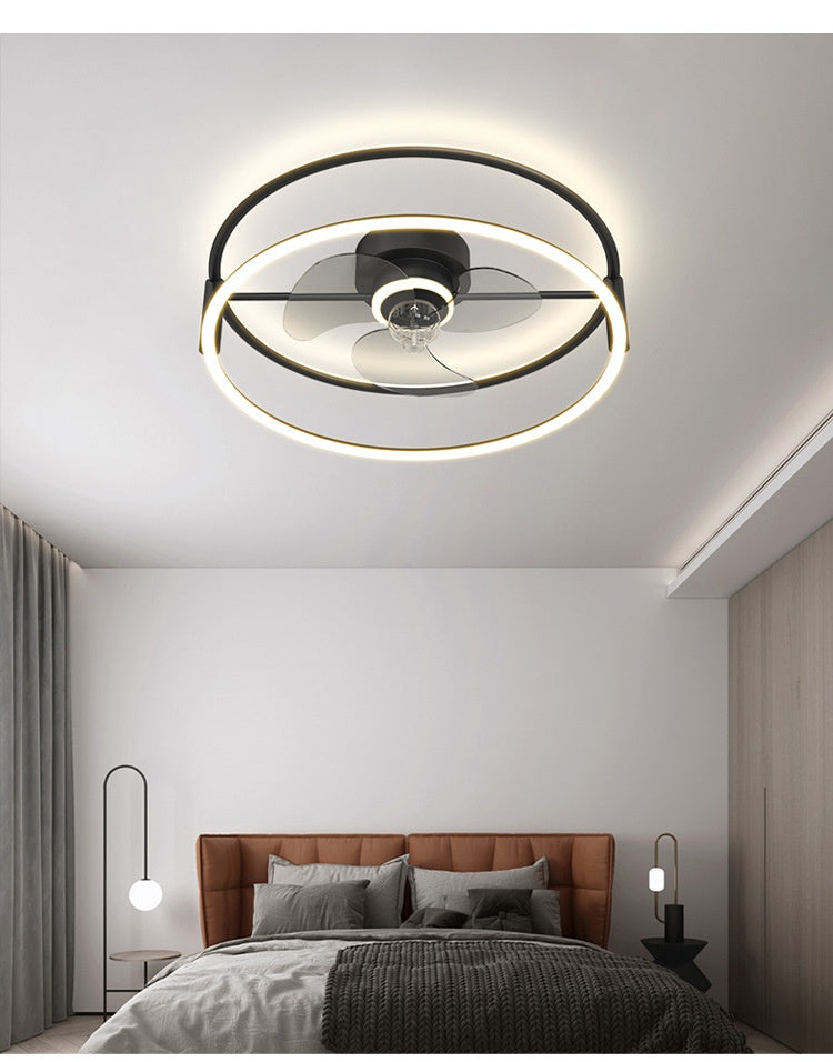 Modern Simple Dining Room Ceiling Fan Light - Mubimart -  