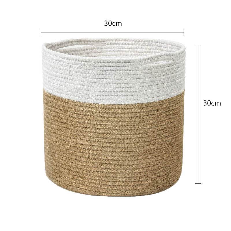 Modern Woven Indoor Plant Storage Basket Flower Basket - Mubimart