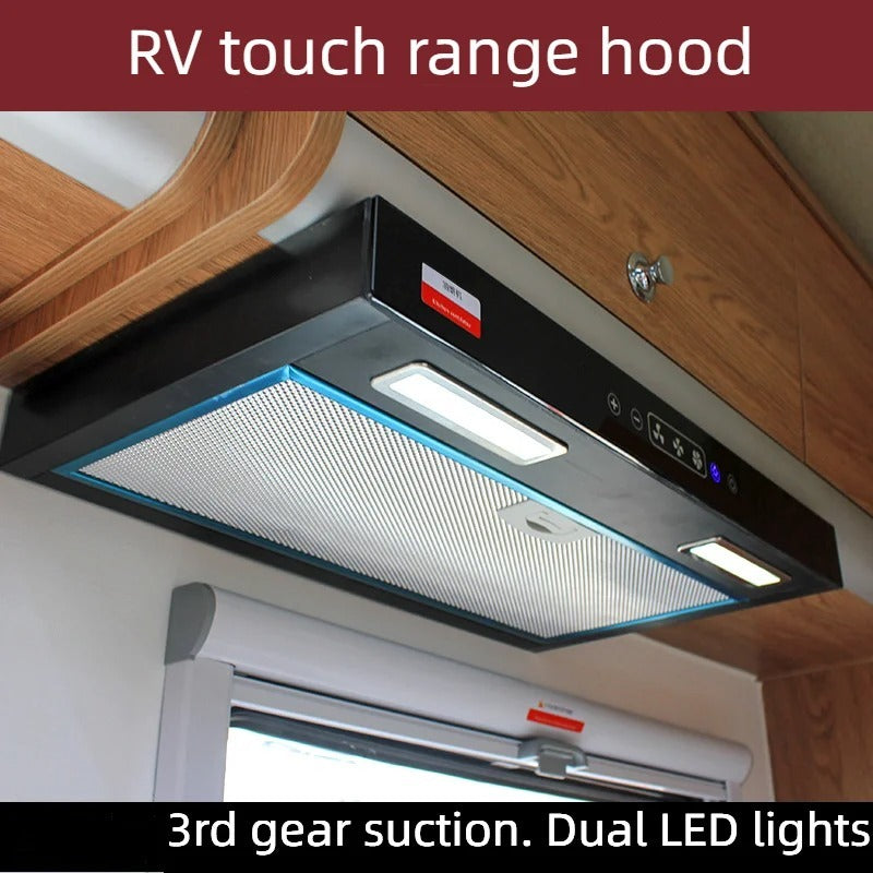 Modification Accessories Trailer Kitchen Range Hood Iveco Quanshun B- Type RV Mini Range Hood - Mubimart - Range Hoods 