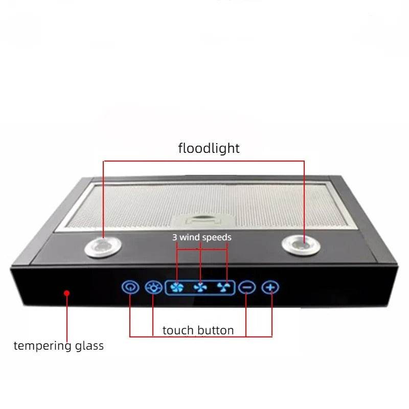 Modification Accessories Trailer Kitchen Range Hood Iveco Quanshun B- Type RV Mini Range Hood - Mubimart