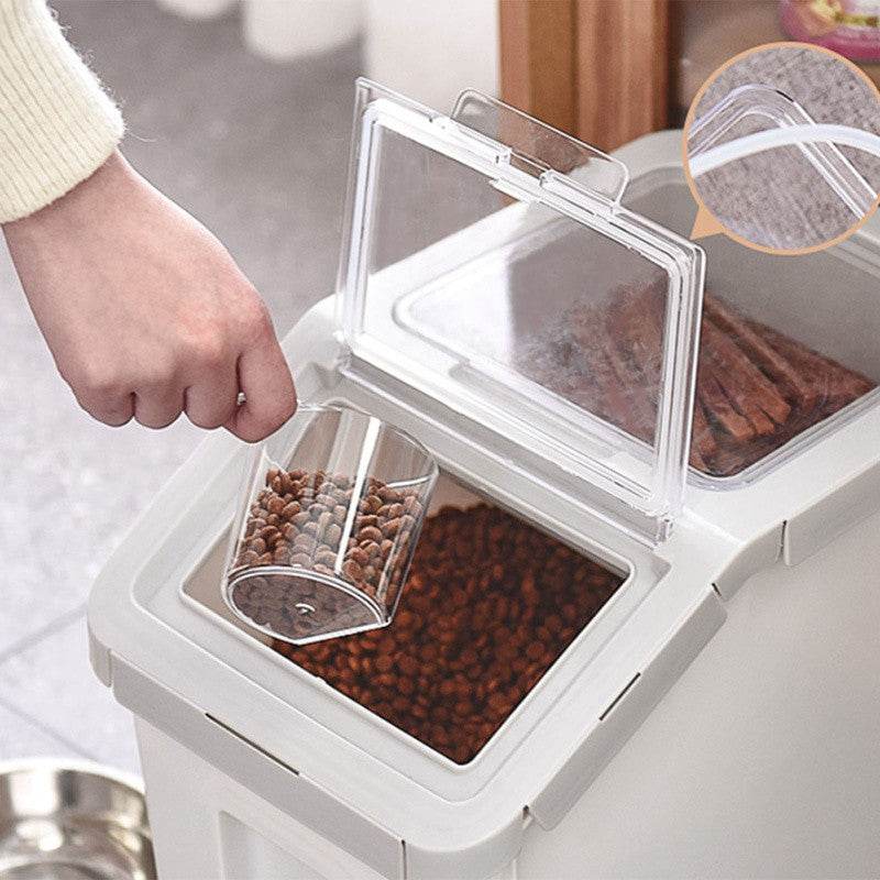 Moisture-proof Storage Box Storage Tank Pet Food Storage Bucket - Mubimart