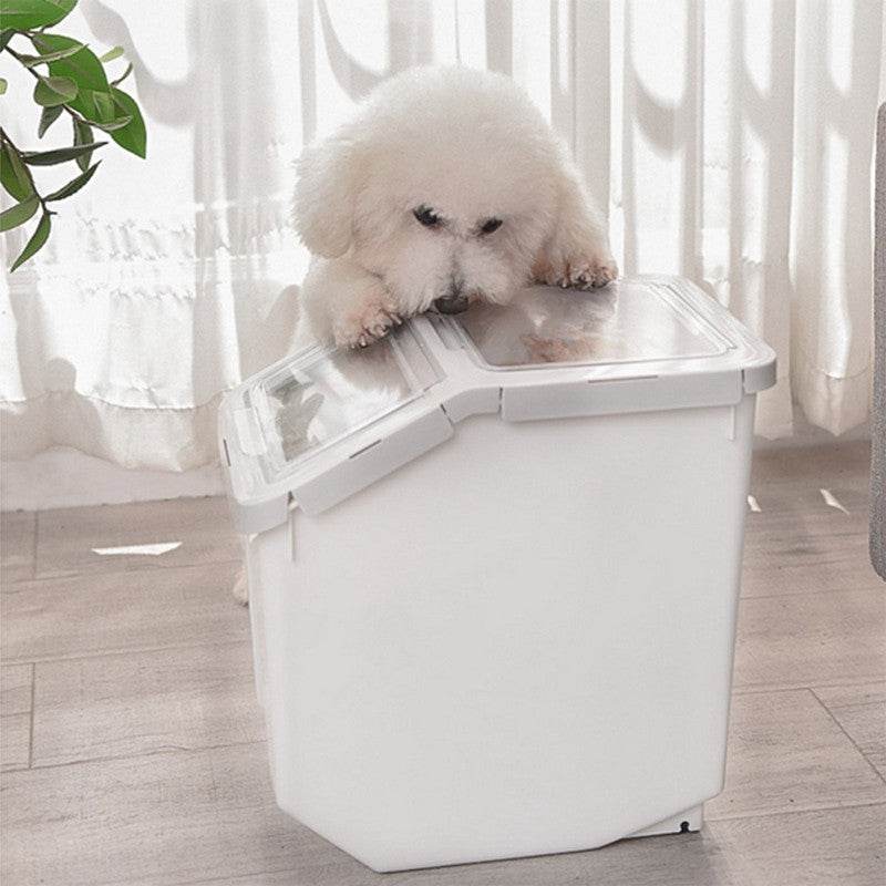 Moisture-proof Storage Box Storage Tank Pet Food Storage Bucket - Mubimart