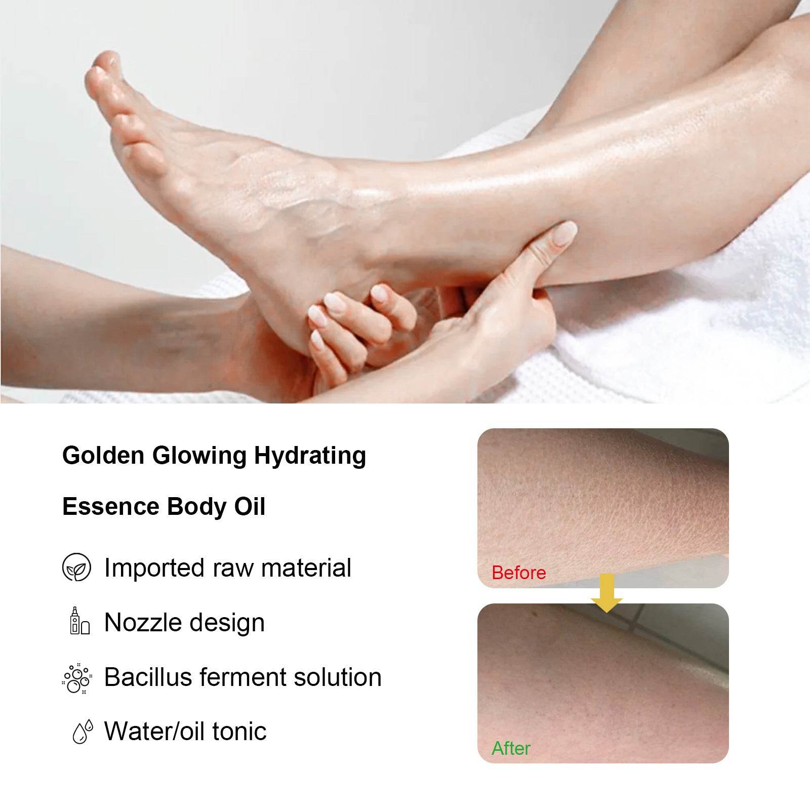 Moisturizing Body Oil Repair Dry Dead Skin - Mubimart