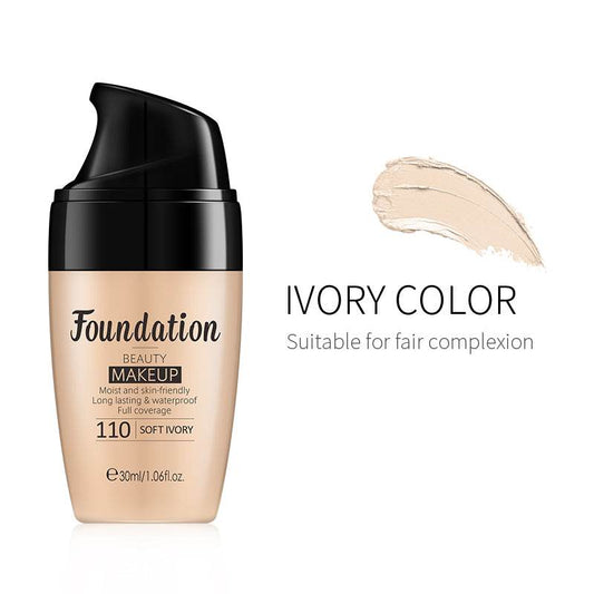Moisturizing Concealer Natural Makeup Foundation - Mubimart