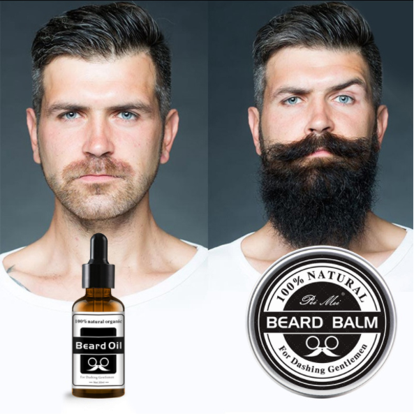 Moisturizing Growth Beard Cream Beard Oil - Mubimart -  