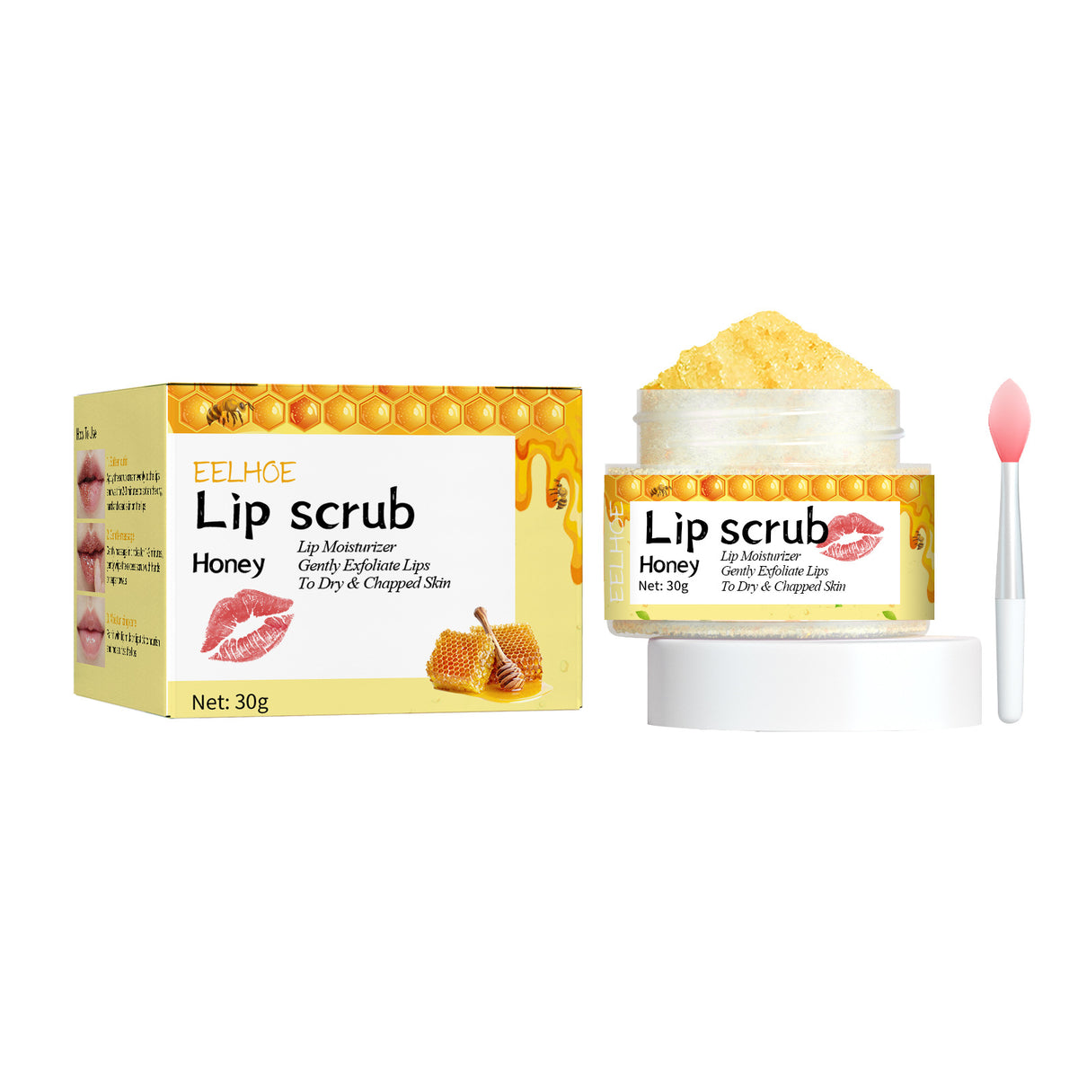 Moisturizing Lip Anti-chapping Moisturizing Exfoliating - Mubimart -  