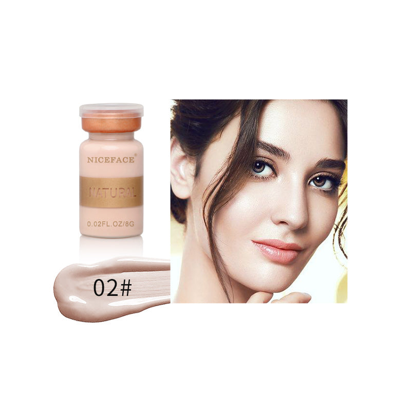 Moisturizing oil control liquid foundation - Mubimart -  