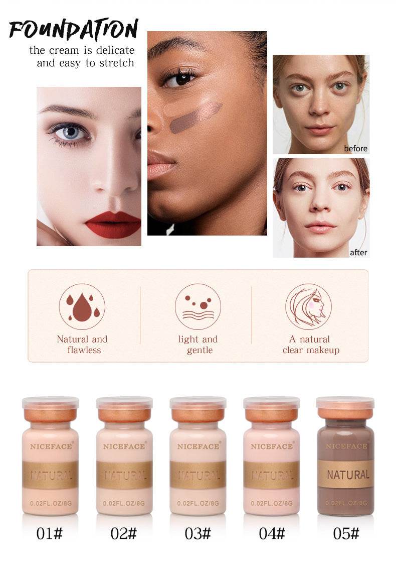 Moisturizing oil control liquid foundation - Mubimart