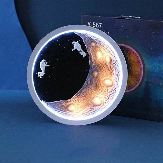 Moon Astronaut Wireless Bluetooth Speaker Home Decor - Mubimart