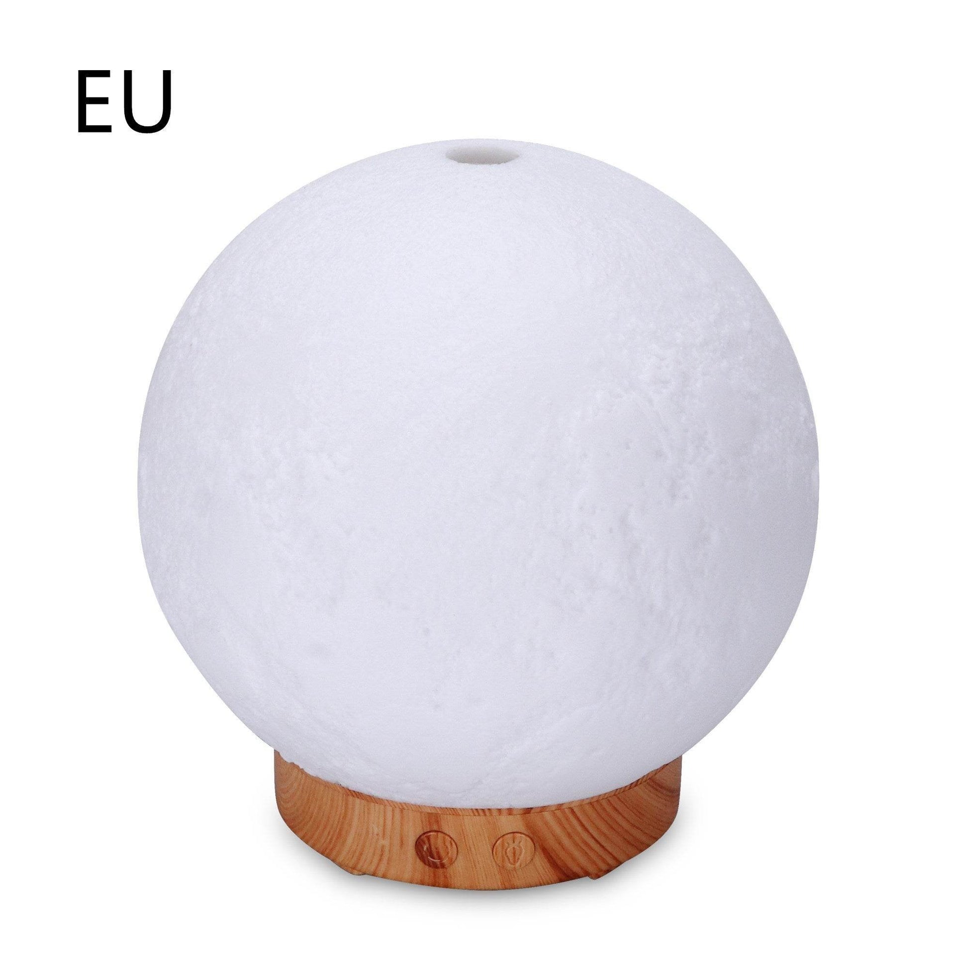 Moon Light Ultrasonic Humidifier Aroma Diffuser - Mubimart