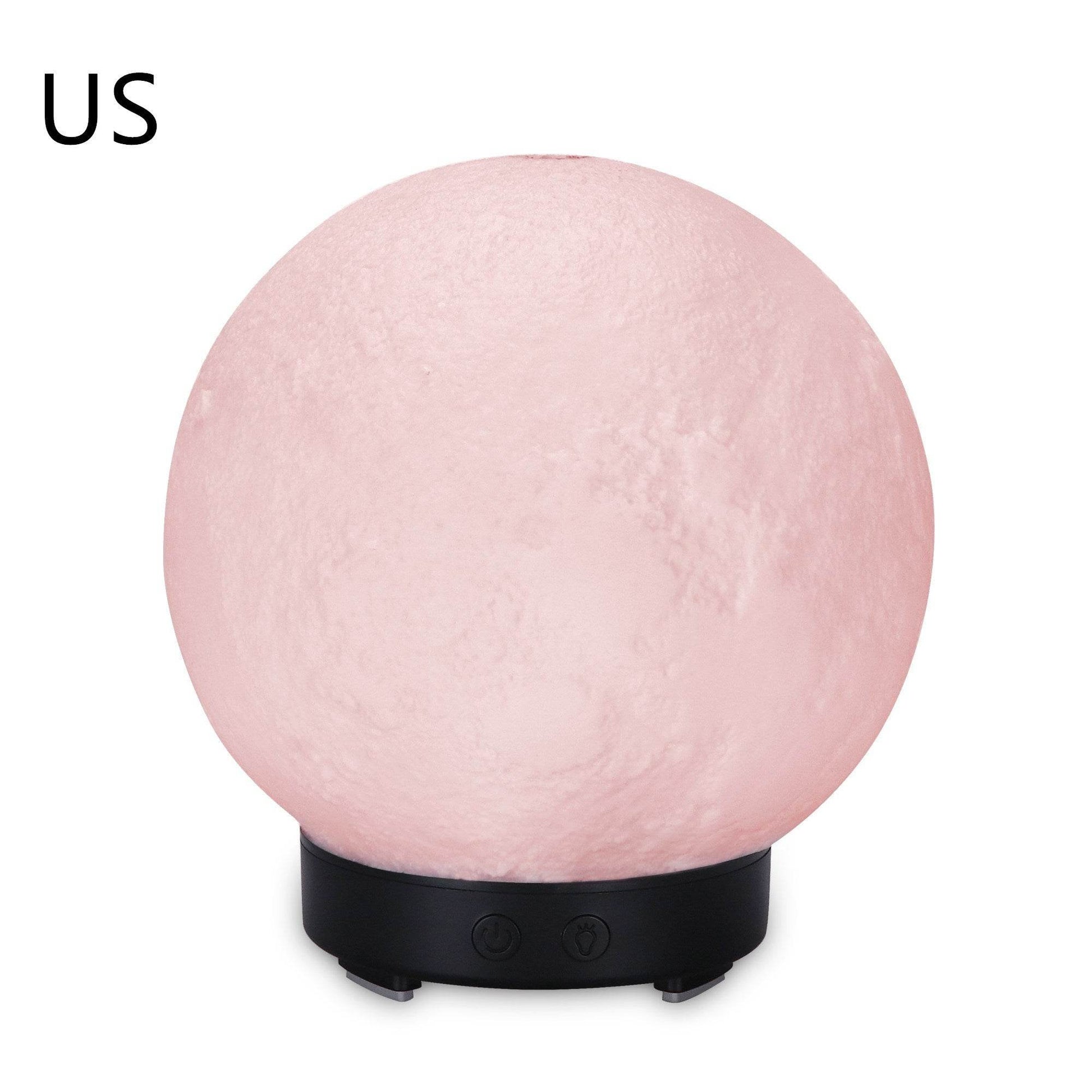 Moon Light Ultrasonic Humidifier Aroma Diffuser - Mubimart