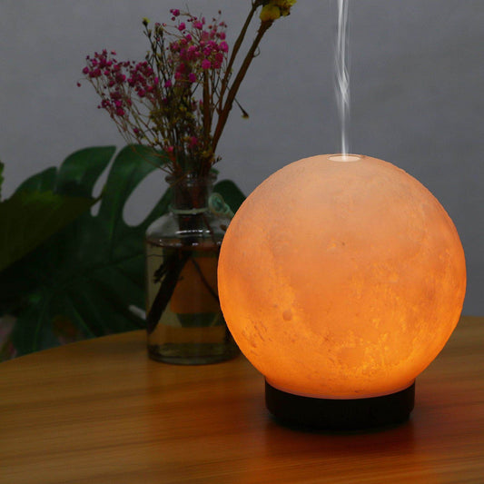 Moon Light Ultrasonic Humidifier Aroma Diffuser - Mubimart