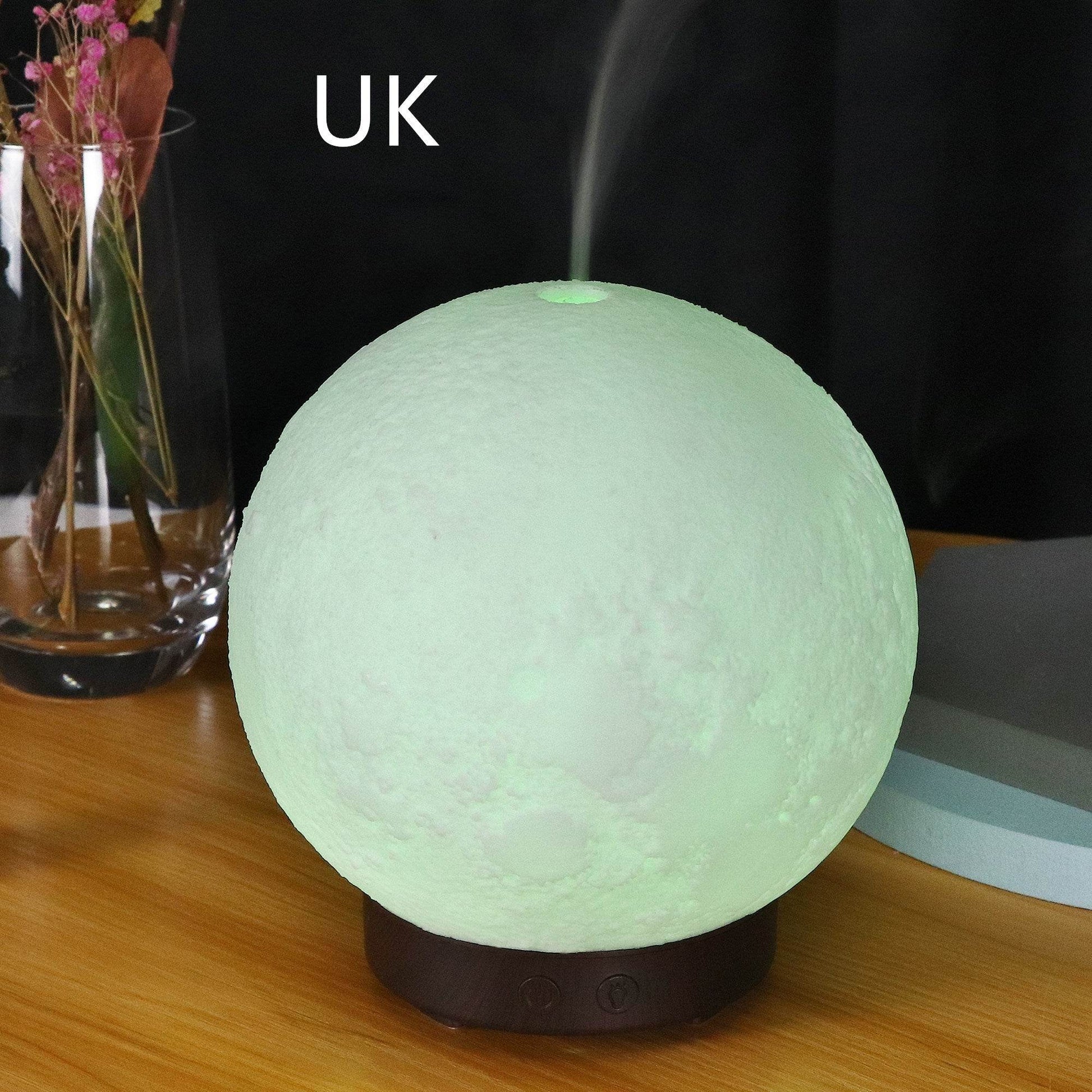 Moon Light Ultrasonic Humidifier Aroma Diffuser - Mubimart