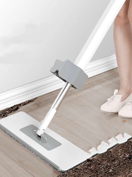 Mop Household One Clean Wet And Dry Dual-use Mopping Artifact Wooden Floor Free Hand Wash - Mubimart