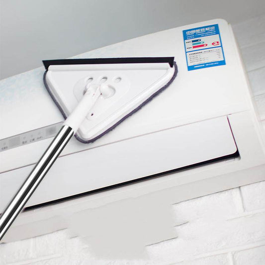 Mop Triangle Head Lengthened And Thick Rod To Clean Glass Ceiling - Mubimart