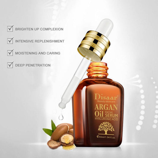 Moroccan Argan Oil Facial Lotion Brightening and Moisturizing Facial Oil - Mubimart