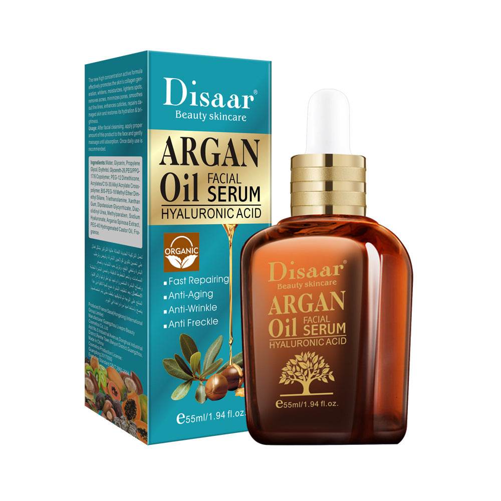 Moroccan Argan Oil Facial Lotion Brightening and Moisturizing Facial Oil - Mubimart