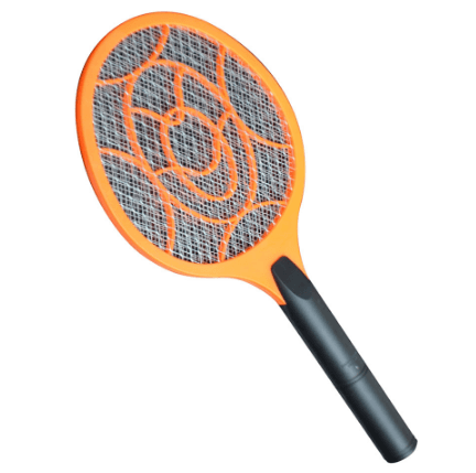 Mosquito swatter three layers safety dry battery mosquito swatter electric mosquito swatter - Mubimart