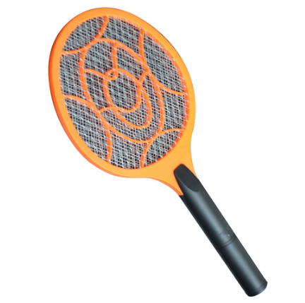 Mosquito swatter three layers safety dry battery mosquito swatter electric mosquito swatter - Mubimart - Fly Swatter 