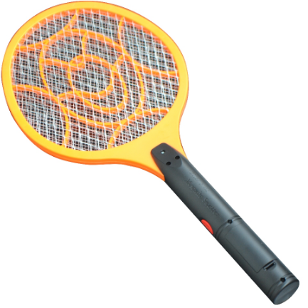 Mosquito swatter three layers safety dry battery mosquito swatter electric mosquito swatter - Mubimart -  