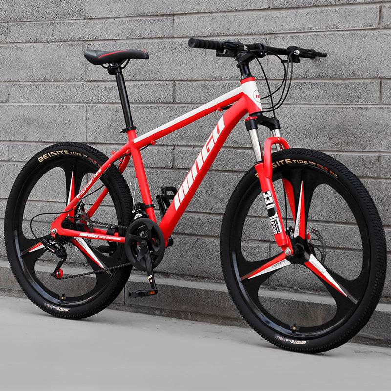 Mountain Bike Bicycle 24 26 Inch Disc Brake Shock Absorption Bicycle Men's And Women's Variable Speed Bicycle - Mubimart