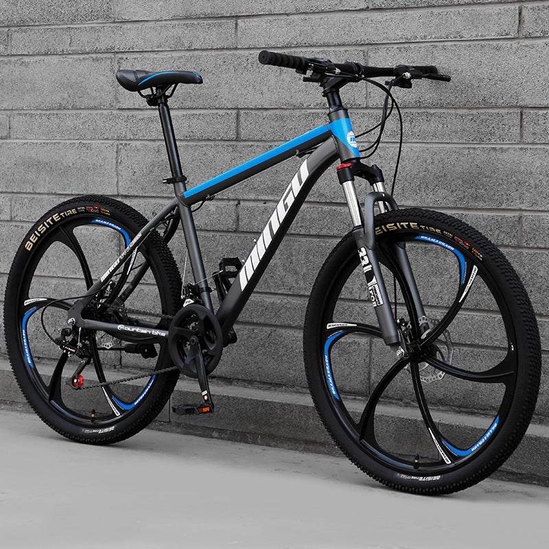 Mountain Bike Bicycle 24 26 Inch Disc Brake Shock Absorption Bicycle Men's And Women's Variable Speed Bicycle - Mubimart