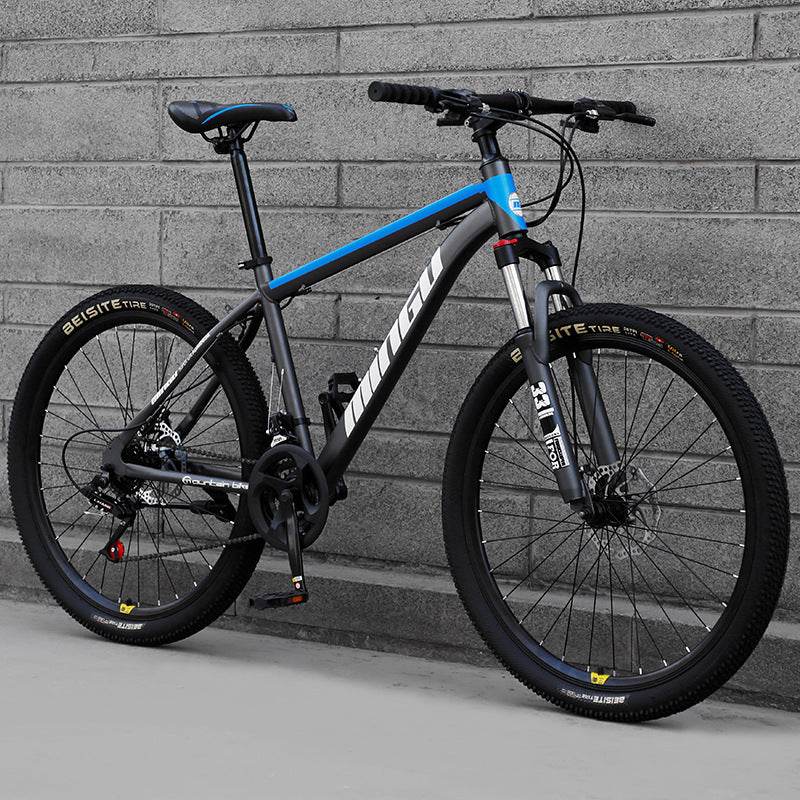 Mountain Bike Bicycle 24 26 Inch Disc Brake Shock Absorption Bicycle Men's And Women's Variable Speed Bicycle - Mubimart