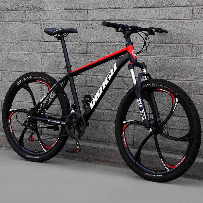 Mountain Bike Bicycle 24 26 Inch Disc Brake Shock Absorption Bicycle Men's And Women's Variable Speed Bicycle - Mubimart