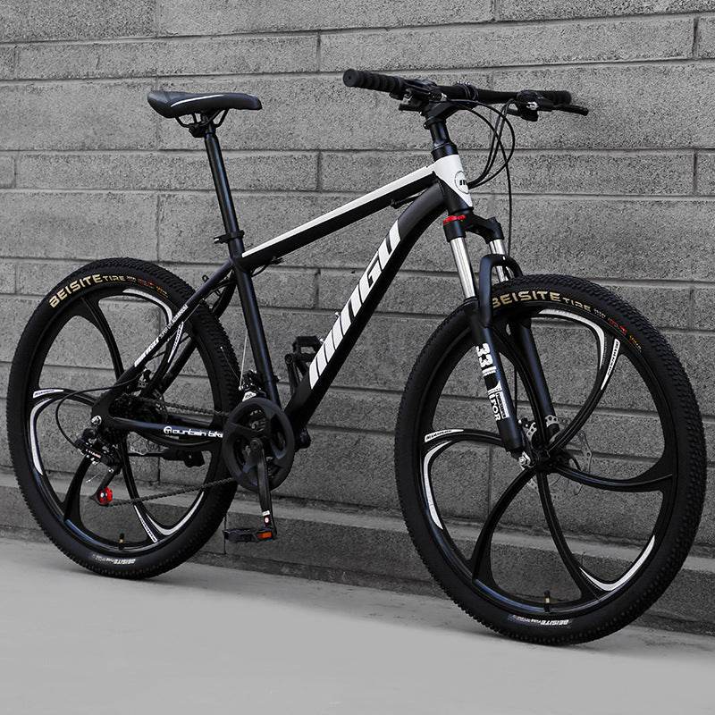 Mountain Bike Bicycle 24 26 Inch Disc Brake Shock Absorption Bicycle Men's And Women's Variable Speed Bicycle - Mubimart