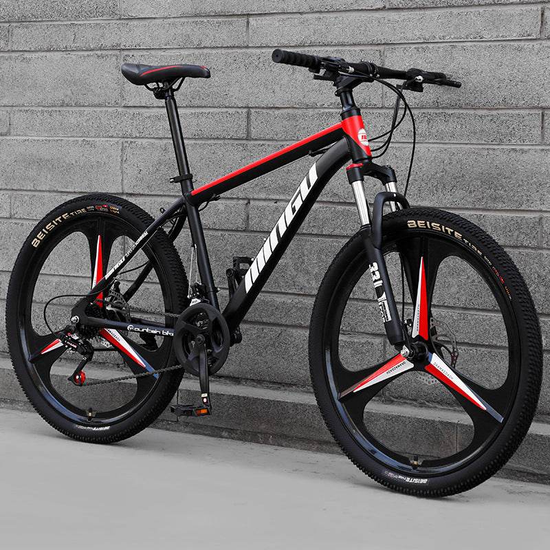 Mountain Bike Bicycle 24 26 Inch Disc Brake Shock Absorption Bicycle Men's And Women's Variable Speed Bicycle - Mubimart