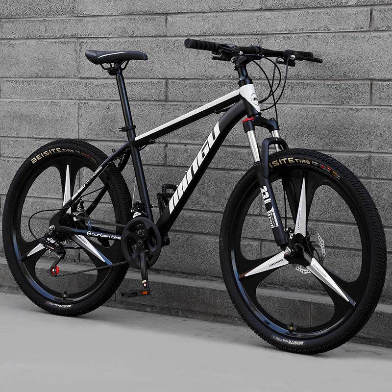 Mountain Bike Bicycle 24 26 Inch Disc Brake Shock Absorption Bicycle Men's And Women's Variable Speed Bicycle - Mubimart