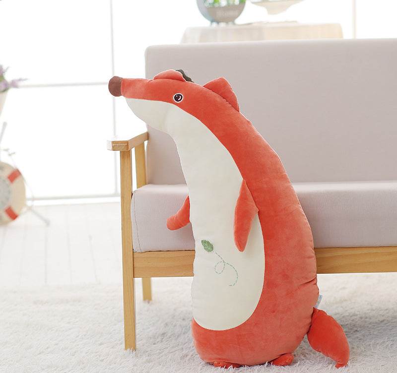 Mountchen Kids Room Decoration Animal Cushion Fox Bear Whale Pillow Kids Baby Boy Nursery Decoration Kids Girl Room Decoration - Mubimart