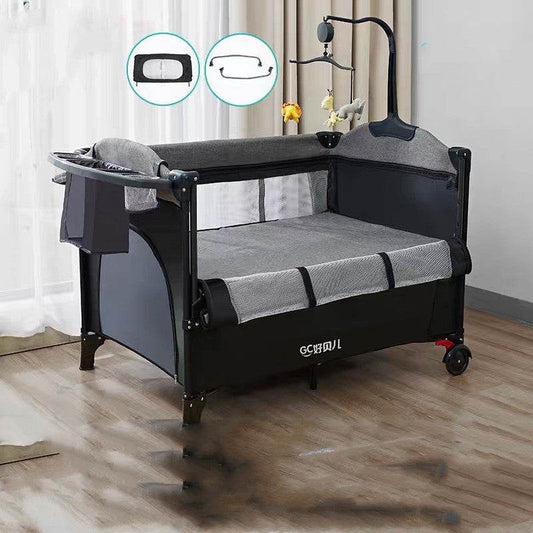 Movable Splicing King Bed Foldable And Portable - Mubimart
