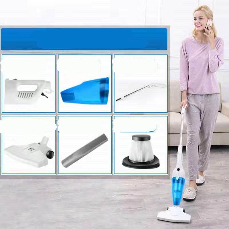 Mrs. Han vacuum cleaner household portable pink push rod vacuum cleaner lf-07a small household vacuum cleaner - Mubimart