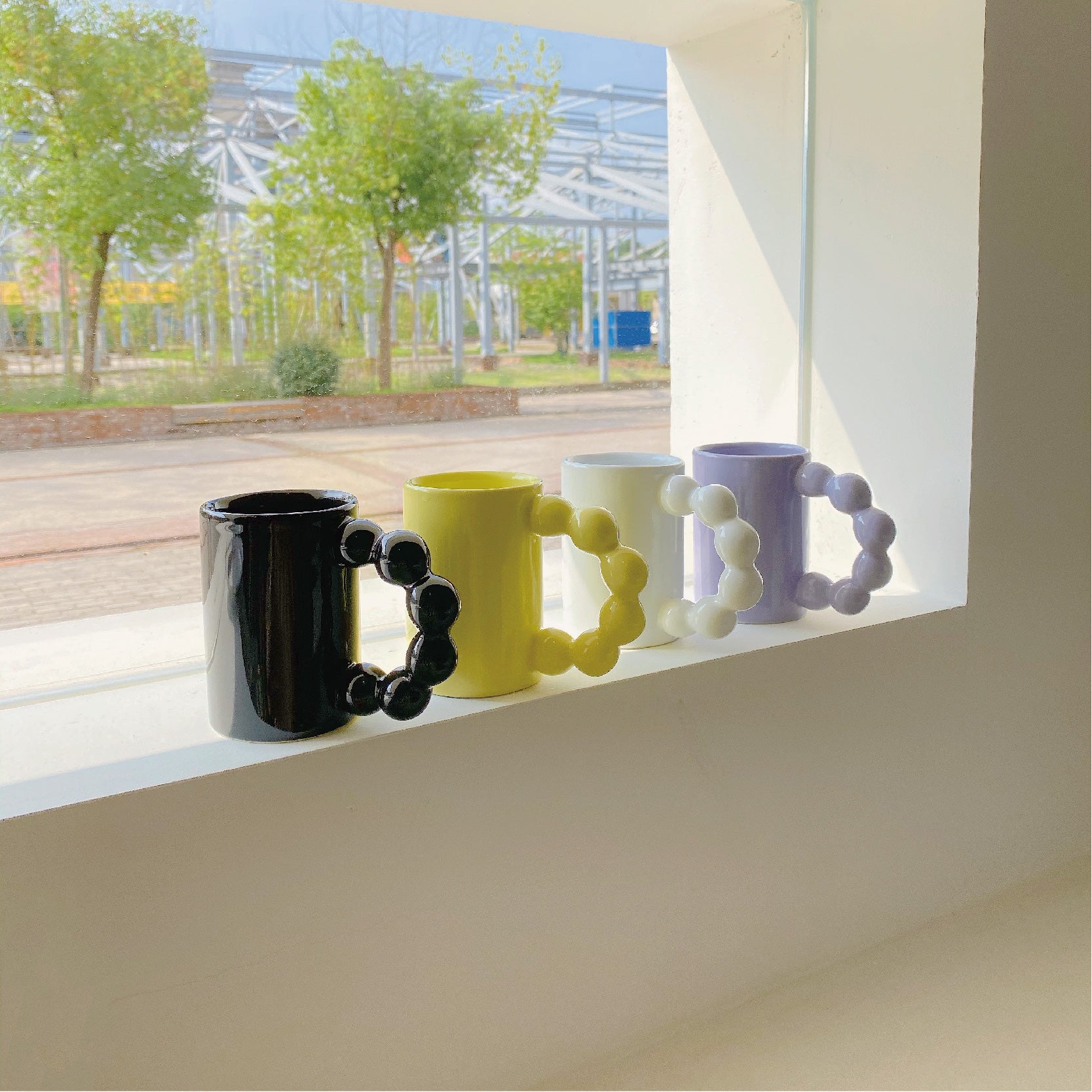 Mug Ceramic Mug With Lid Can Heat Coffee - Mubimart -  