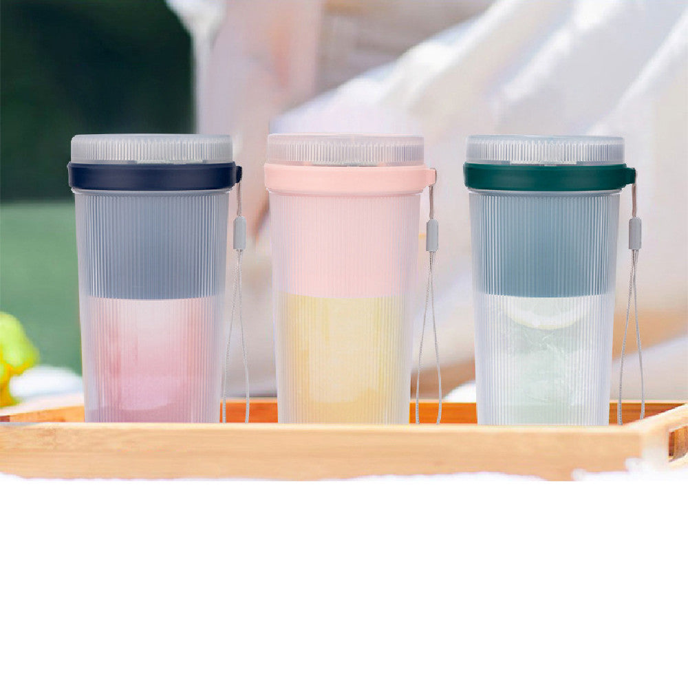 Multi-Function Portable Blender Electric Juicer Cup Sports Bottle Fruit Blender USB Rechargeable Smoothie Blender Fruits Juicer Extractor - Mubimart -  