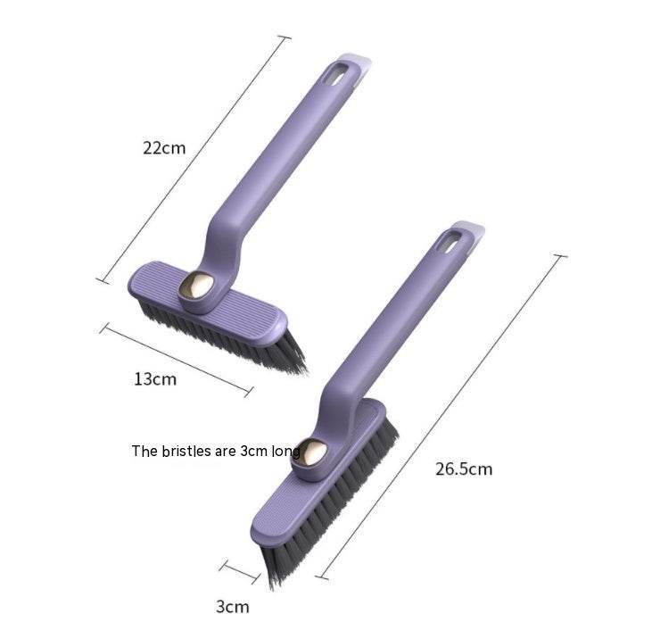 Multi-Function Rotating Crevice Cleaning Brush Kitchen Toilet Tile Joints Dead Angle Crevice Gap Cleaner Brush For Shower Floor - Mubimart