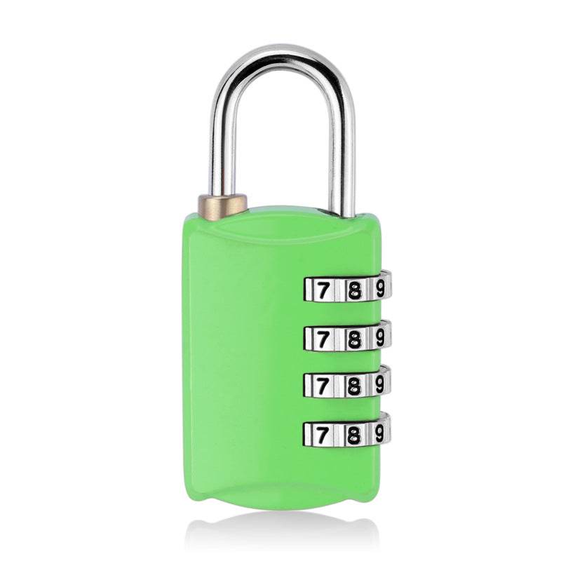 Multi-color Metal Luggage Zipper Wardrobe Door Password Lock - Mubimart