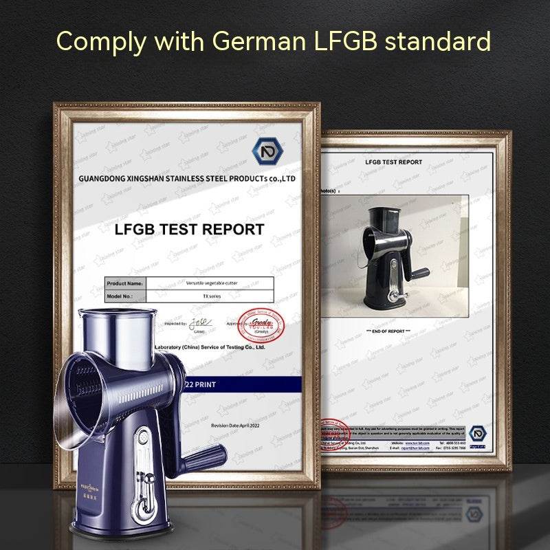 Multi-function Vegetable Chopper Hand Roller Grater Slicer Potato Grater Shredded Vegetable Cutter - Mubimart