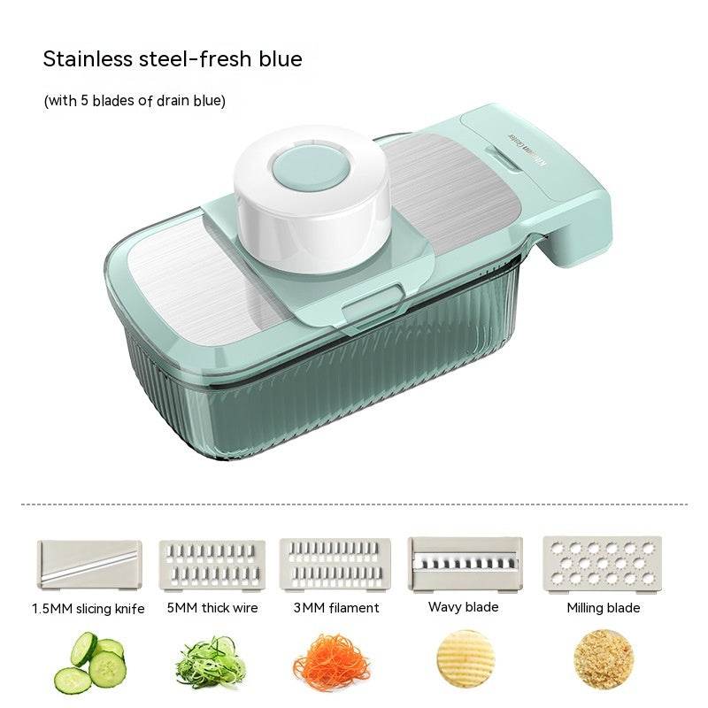 Multi-function Vegetable Chopper Shredded Potatoes Grater - Mubimart