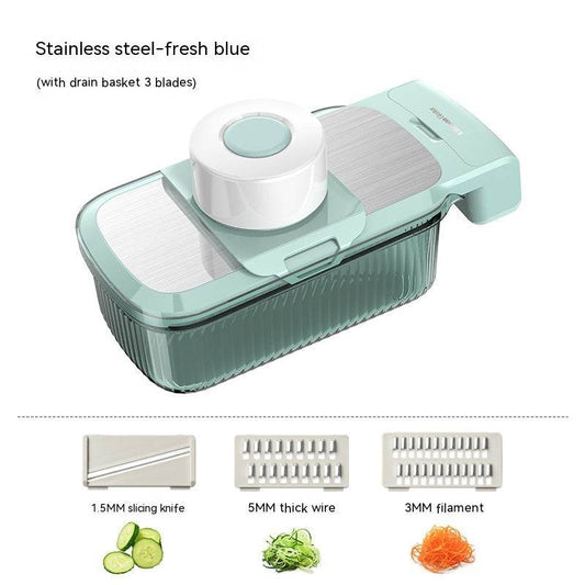 Multi-function Vegetable Chopper Shredded Potatoes Grater - Mubimart