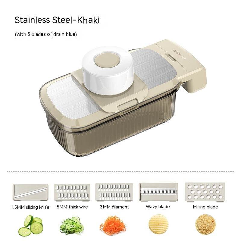 Multi-function Vegetable Chopper Shredded Potatoes Grater - Mubimart