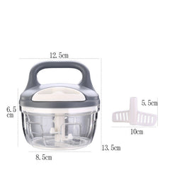 Multi-function manual food processor - Mubimart -  