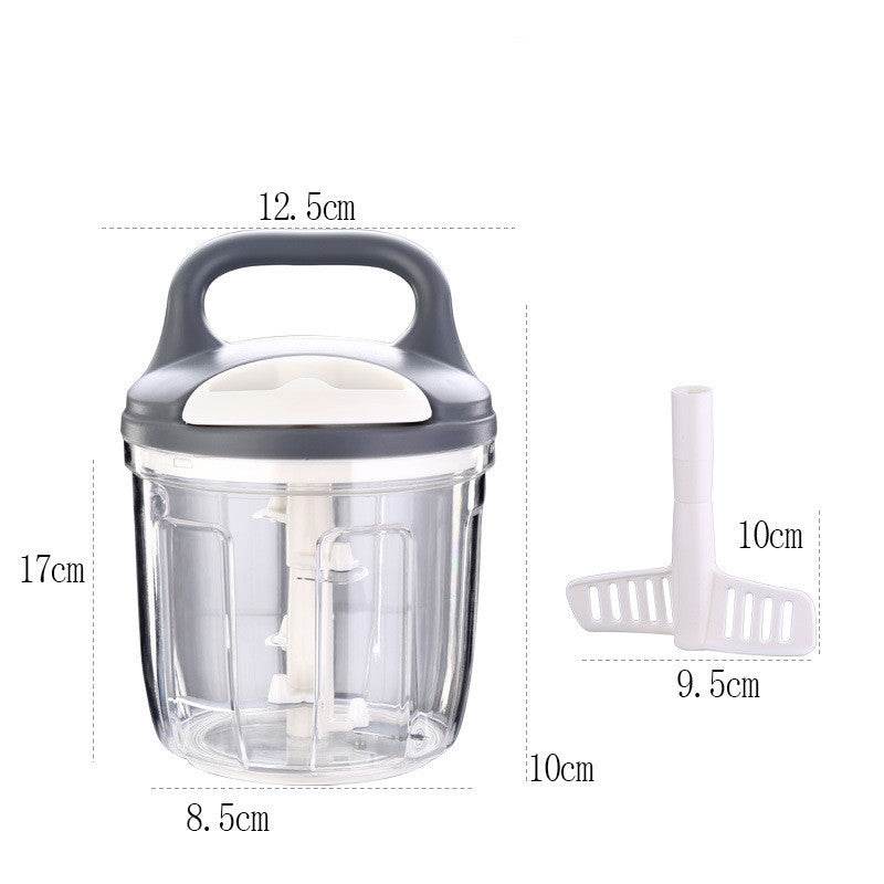 Multi-function manual food processor - Mubimart