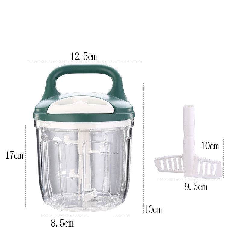 Multi-function manual food processor - Mubimart