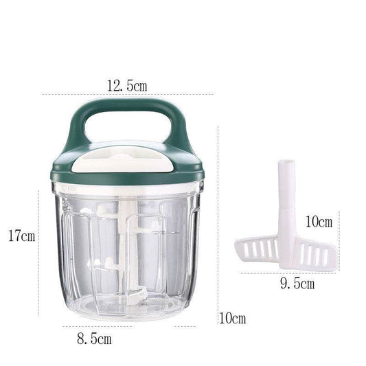Multi-function manual food processor - Mubimart