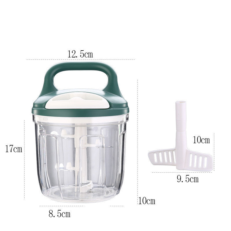 Multi-function manual food processor - Mubimart -  