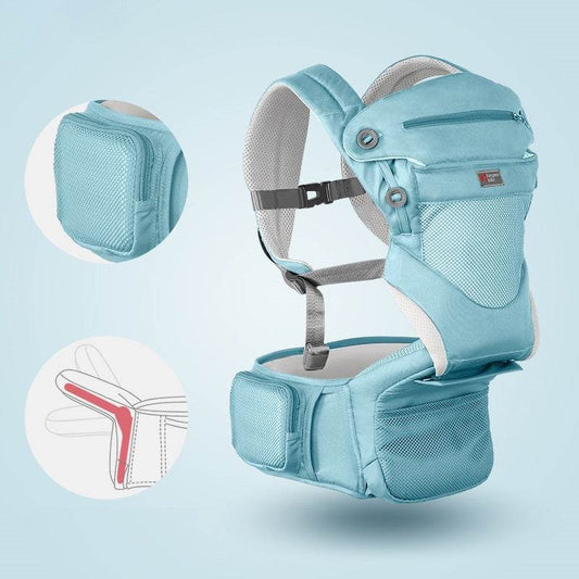 Multi-functional Lightweight All-season Foldable Baby Waist Stool - Mubimart